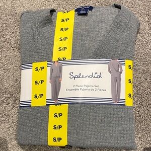 Splendid Heather Gray Pajama Set women’s small brand new with tags soft and cozy